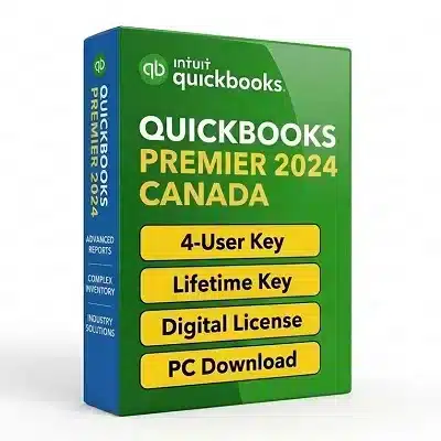 Quickbooks Premier 2024 Canada (4-Users) • Quickbooks Pro 2024 Canada (4-Users) • Quickbooks 2024 Canada (4-Users)