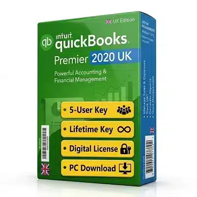 Quickbooks Premier 2020 UK (5-Users) • Quickbooks Pro 2020 UK (5-Users)